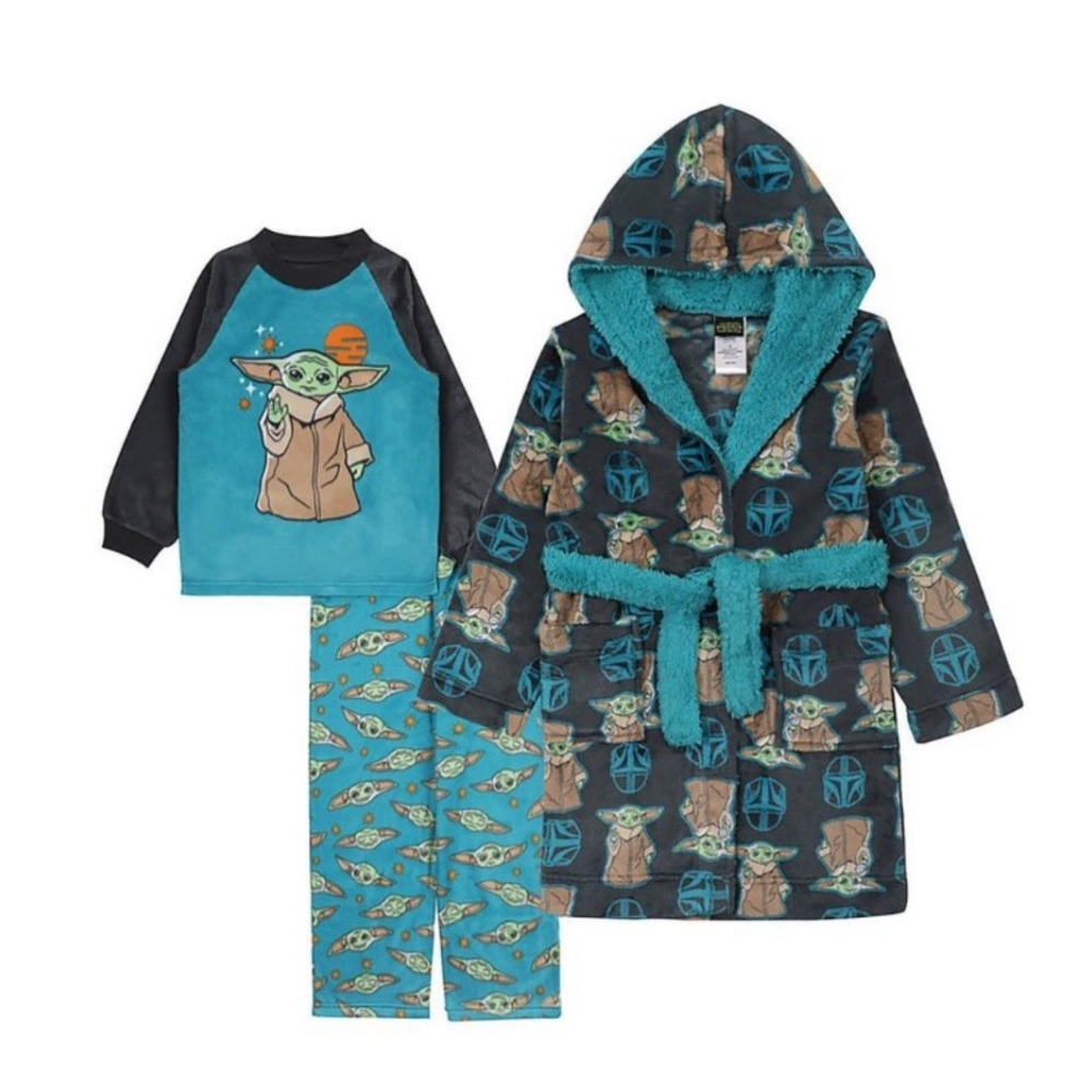 Star Wars 3 piece pajama and robe set